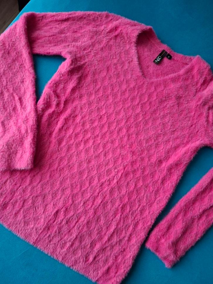 NED zachte rose trui maat: S, Kleding | Dames, Truien en Vesten, Zo goed als nieuw, Maat 38/40 (M), Roze, Ophalen of Verzenden