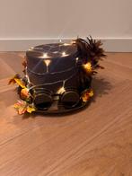 Mooie steampunk hoed handgemaakt, Carnaval, Overige maten, Ophalen of Verzenden, Zo goed als nieuw