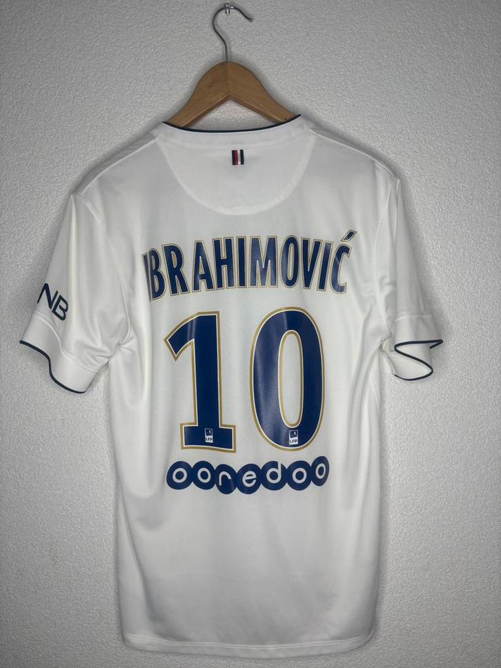PSG Uitshirt 2014/2015 Ibrahimovic, Sport en Fitness, Voetbal, Zo goed als nieuw, Shirt, Maat M, Ophalen of Verzenden