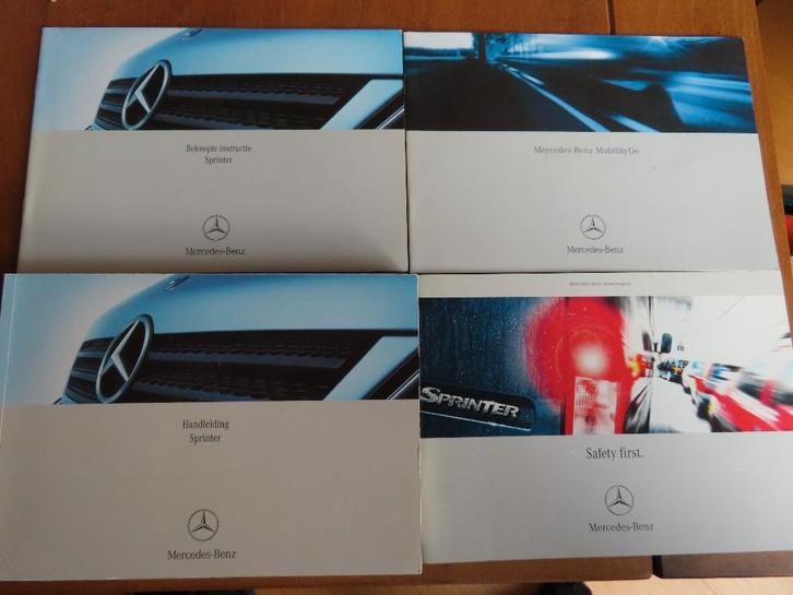 Nieuw instructieboek Mercedes-Benz Sprinter 12-2004, Auto diversen, Handleidingen en Instructieboekjes, Ophalen of Verzenden