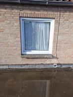 Kunststof kozijn en raam, Kunststof, Gebruikt, Raamkozijn, 75 tot 150 cm
