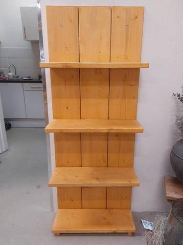 Houten Wandrek met 4 Planken