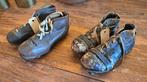 Een paar antieke voetbalschoenen kicksen voetbal nostalgie, Antiek en Kunst, Ophalen