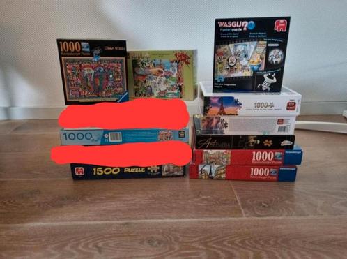 Diverse puzzels, Hobby en Vrije tijd, Denksport en Puzzels, Zo goed als nieuw, Ophalen of Verzenden