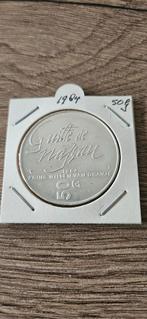 Zilveren 50 gulden 1984 Willem van oranje FDC, Ophalen of Verzenden, Koningin Beatrix, 50 gulden
