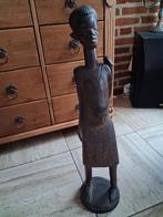 Afrikaans Houten Beeld - 65cm, Antiek en Kunst, Ophalen
