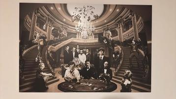 Foto aluminium sepia Gangster Paradise 80x120cm NIEUW!! beschikbaar voor biedingen