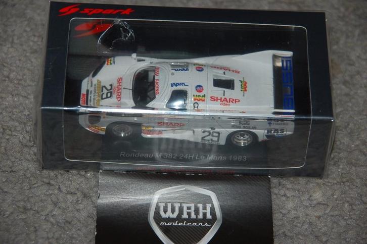 1:43 RONDEAU M382 LEMANS SPARK S2284 WRH, Hobby en Vrije tijd, Modelauto's | 1:43, Zo goed als nieuw, Auto, Overige merken, Ophalen of Verzenden