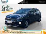 Kia Niro 1.6 GDi Hybrid DynamicLine | Navigatie | Camera | C, 12 maanden, Euro 6, Leder en Stof, Zwart