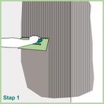 Restpartij minerale steenstrips waalformaat(S9.6161), Overige materialen, Zo goed als nieuw, 15 m² of meer, Ophalen