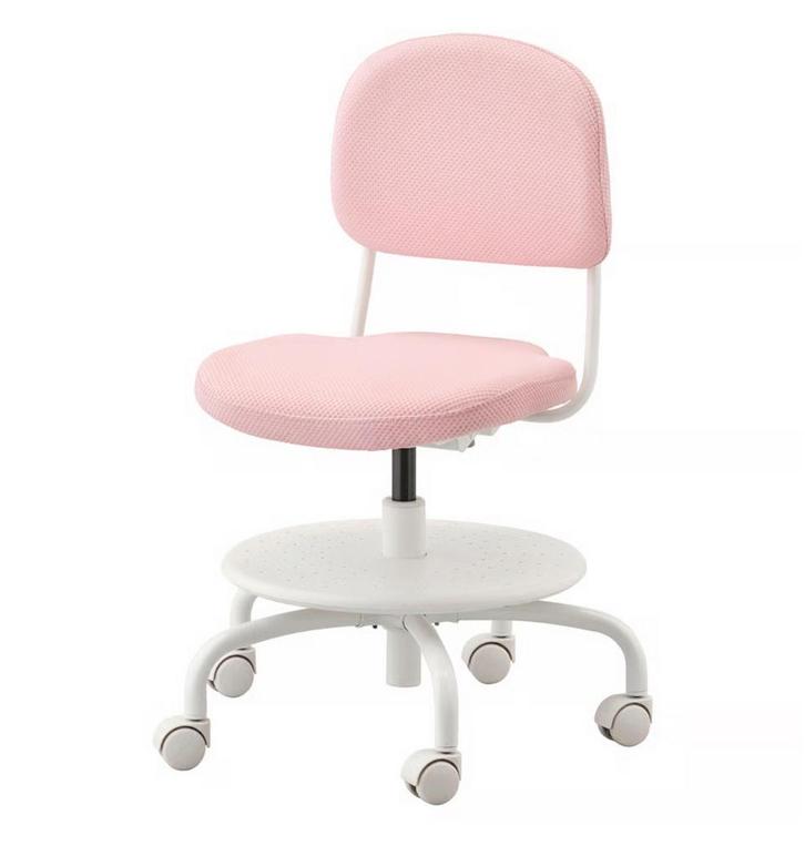 Ikea VIMUND Kinderbureaustoel - Roze, Huis en Inrichting, Bureaustoelen, Gebruikt, Bureaustoel, Roze, Ergonomisch, Ophalen