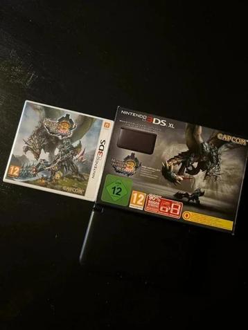 Nintendo 3DS XL Handheld Monster Hunter 3 Limited Edition beschikbaar voor biedingen