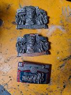 Buckels harley davidson en budweiser, Kleding | Heren, Ophalen of Verzenden, Zo goed als nieuw, Zwart