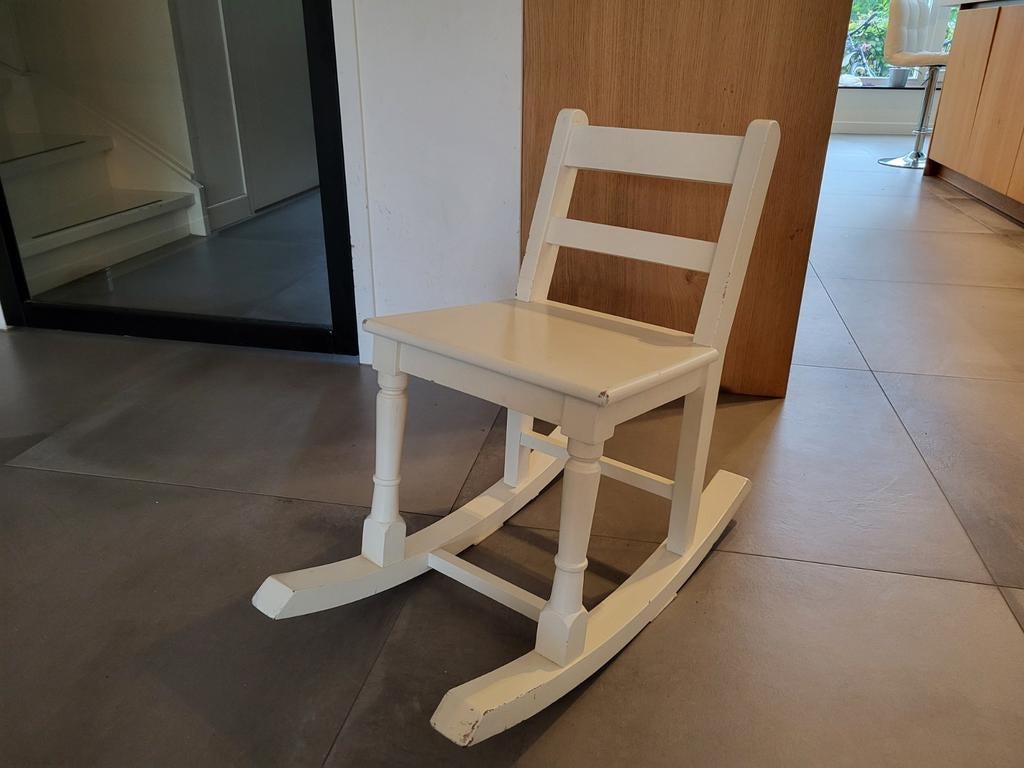 Schommelstoel, Kinderen en Baby's, Kinderkamer | Tafels en Stoelen, Ophalen, Gebruikt, Stoel(en)