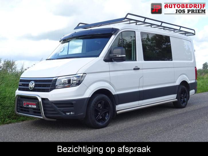 Volkswagen Crafter 30 2.0 TDI L3H2 4Motion Highline * CARPLA, Auto's, Bestelauto's, Bedrijf, Te koop, 4x4, ABS, Achteruitrijcamera