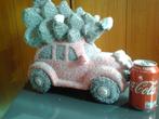 Kerstdecoratie Auto met kerstboom op dak, Ophalen of Verzenden, Nieuw