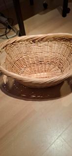 Rieten mand, Ophalen of Verzenden, Zo goed als nieuw, Rechthoekig, Riet