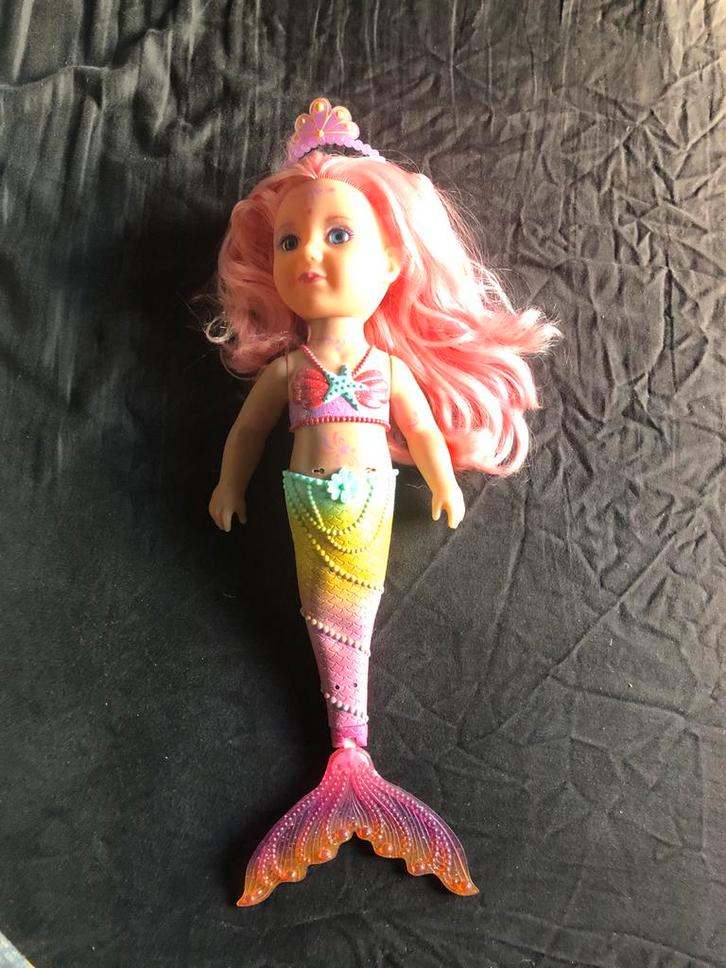 Zeemeermin Pop - zwemt echt!, Kinderen en Baby's, Speelgoed | Poppen, Zo goed als nieuw, Overige typen, Ophalen of Verzenden