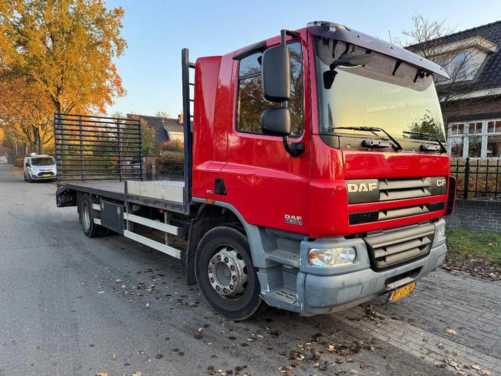 DAF CF 65.250 Oprijwagen APK 11-2026 (bj 2007), Auto's, Vrachtwagens, Particulier, ABS, Airconditioning, Centrale vergrendeling