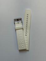 BREITLING BAND RUBBER WIT € 75,-, Sieraden, Tassen en Uiterlijk, Horloges | Antiek, Ophalen of Verzenden, Overige materialen, Breitling