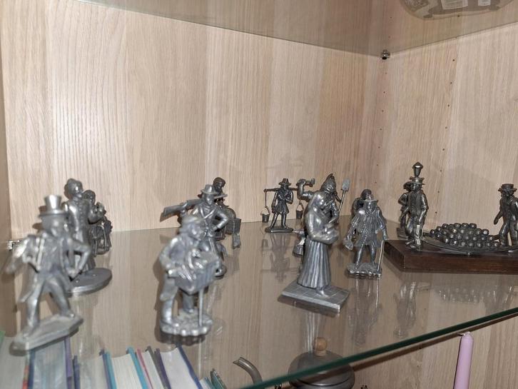 Tinnen beeldjes, Antiek en Kunst, Antiek | Tin, Ophalen of Verzenden