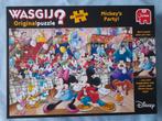 Wasgij Original Disney - Mickey's party, Hobby en Vrije tijd, Ophalen of Verzenden, 500 t/m 1500 stukjes, Zo goed als nieuw, Legpuzzel