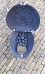 Antieke gietijzeren kolenbak schildpad Pechenard super staat, Antiek en Kunst, Ophalen of Verzenden
