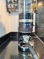 Kitchenaid expresso machine + koffiebonen maler, Stoompijpje, 10 kopjes of meer, Zo goed als nieuw, Combi