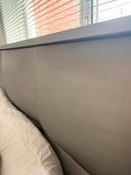 Boxspring 180x200 + 2 Hockers - Zonder Topper, Ophalen, Tweepersoons, Zo goed als nieuw, 180 cm