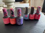 Pink gellac set 6 stuks, Ophalen of Verzenden, Nieuw, Overige kleuren, Handen en Nagels
