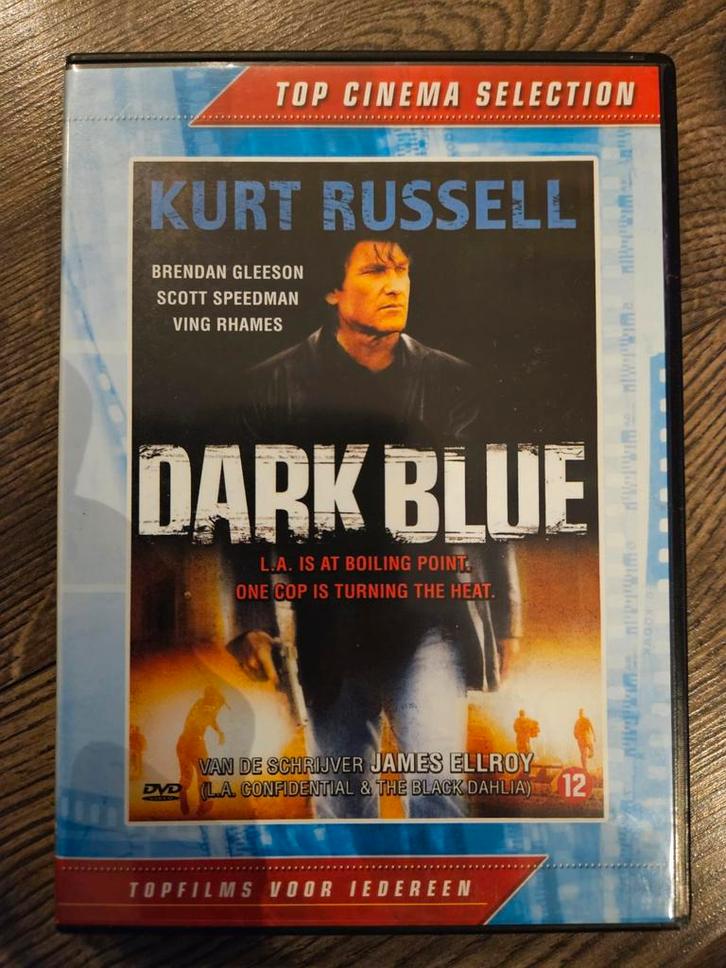 Dark Blue DVD - Kurt Russell Actie!, Cd's en Dvd's, Dvd's | Thrillers en Misdaad, Zo goed als nieuw, Detective en Krimi, Vanaf 12 jaar