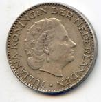 Nederland 1 Gulden 1955, Postzegels en Munten, Munten | Nederland, Ophalen of Verzenden, Koningin Juliana, 1 gulden, Zilver