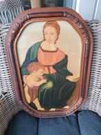 Schilderij Madonna met Kind schilder th vos, Antiek en Kunst, Kunst | Schilderijen | Klassiek, Ophalen of Verzenden