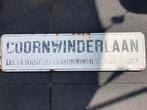 Straatnaambord Coornwinderlaan, Ophalen