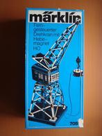 Te koop: Marklin hijskraan 7051., Wisselstroom, Verzenden, Brug, Tunnel of Gebouw, Zo goed als nieuw