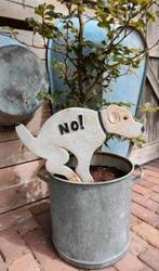 Honden bordje NO! / Tuindecoratie, Ophalen
