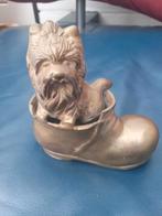 Yorkshire terriër beeld messing, Ophalen, Gebruikt, Dier