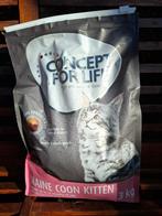 3kg Concept for Life Maine Coon kitten brokken + 9 zakjes, Dieren en Toebehoren, Dierenvoeding, Ophalen of Verzenden, Kat