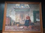 Schilderij Range, Antiek en Kunst, Kunst | Schilderijen | Klassiek, Ophalen of Verzenden