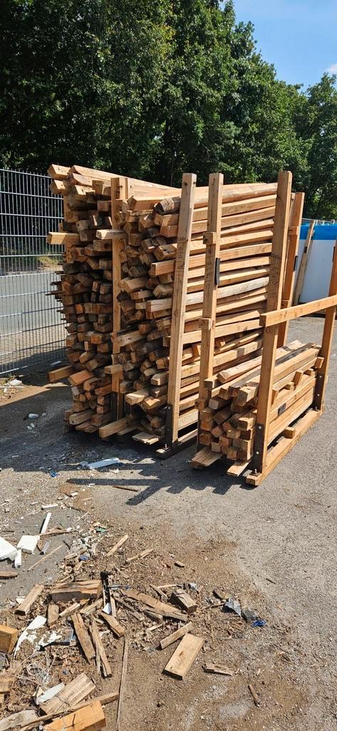 Palletbalken pallet hout balken, Doe-het-zelf en Verbouw, Hout en Planken, Balk, Overige houtsoorten, Minder dan 200 cm, 50 mm of meer