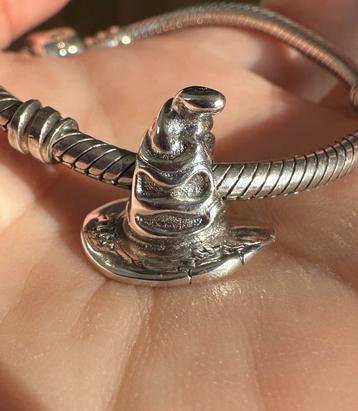 Zilverrn Sorting Hat Harry Potter bedel. Nieuw, gemerkt S925 beschikbaar voor biedingen