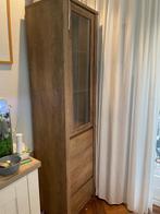 Kast voor o.a. glazen, Huis en Inrichting, Kasten | Vitrinekasten, Ophalen, Glas, 50 tot 100 cm, Zo goed als nieuw