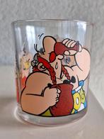 Glas Asterix en Obelix, Verzamelen, Glas en Borrelglaasjes, Ophalen of Verzenden, Zo goed als nieuw, Bierglas