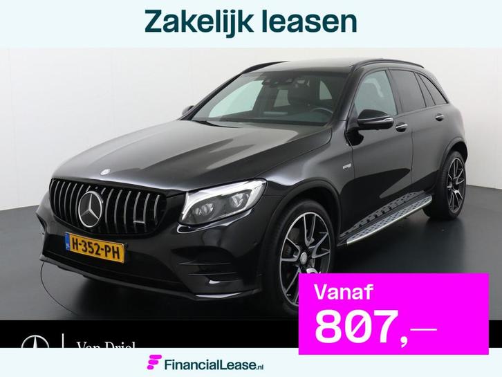 Mercedes-Benz GLC AMG GLC 43 4MATIC | Pano Burmester Memory, Auto's, Mercedes-Benz, Bedrijf, Lease, Financial lease, GLC, 360° camera