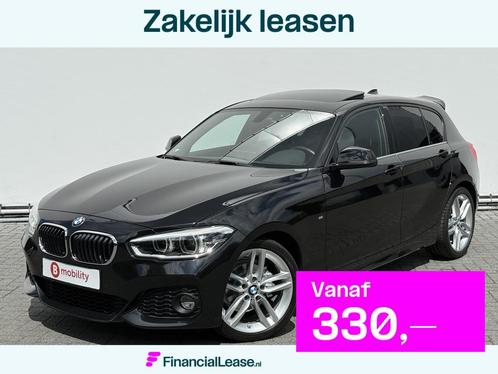 BMW 1 Serie 118i High Executive M-Sport Schuif/Kanteldak App, Auto's, BMW, Bedrijf, Lease, Financial lease, 1-Serie, ABS, Airbags