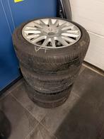 Orginele 17 inch Audi velgen met winterbanden, Auto-onderdelen, Banden en Velgen, Ophalen, Gebruikt, Velg(en), 17 inch