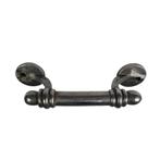 Stoere meubelgreep Lincoln-N, Grootmoeders Mooiste, Minder dan 50 cm, Bruin, Nieuw