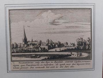 105 / Valkenburg nabij de Rijn Gravure A. Rademaker beschikbaar voor biedingen