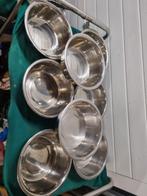 bakken rvs acht stuks, Huis en Inrichting, Ophalen of Verzenden, 'T Olde Gre-j, Info@toldegrej.nl, Endepoelstraat 20f Didam