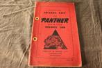 Panther Model 100 1951 motorcycle parts list M100, Motoren, Verzenden, Overige merken